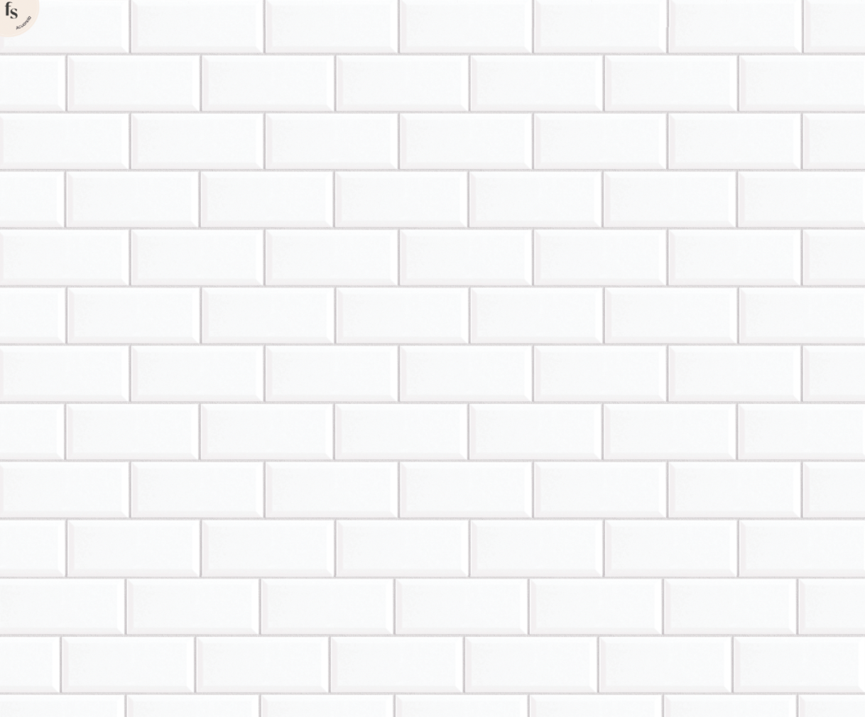 Fondo Azulejo Blanco Flexible
