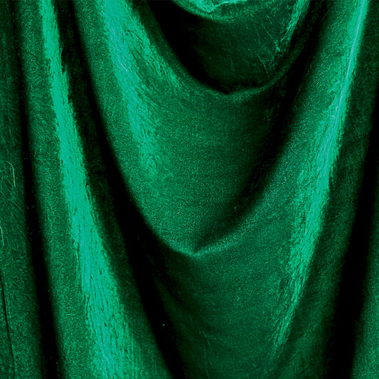 Tela verde terciopelo