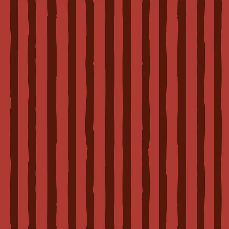 Pared con líneas rojas