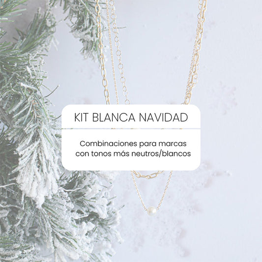 KIT DE FONDOS BLANCA NAVIDAD