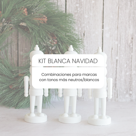 KIT DE FONDOS BLANCA NAVIDAD
