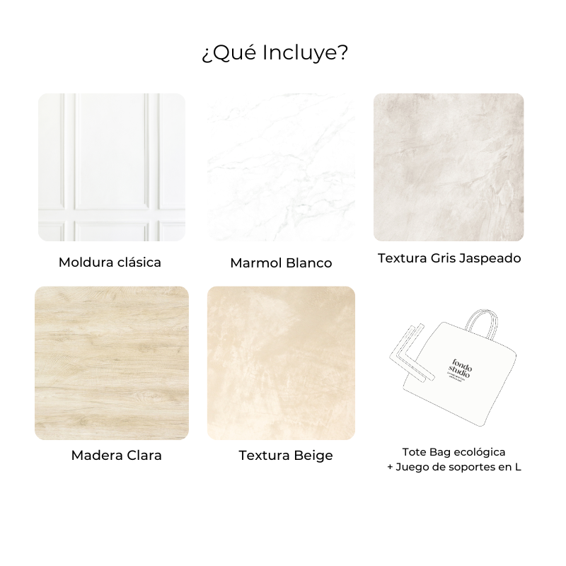 KIT DE FONDOS NEUTROS