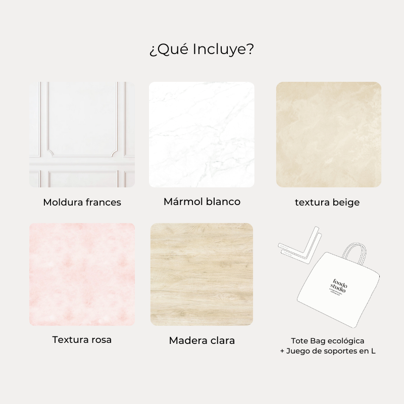 KIT DE FONDOS PARA REPOSTERÍA
