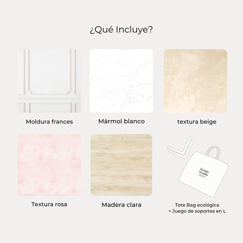 KIT DE FONDOS PARA REPOSTERÍA