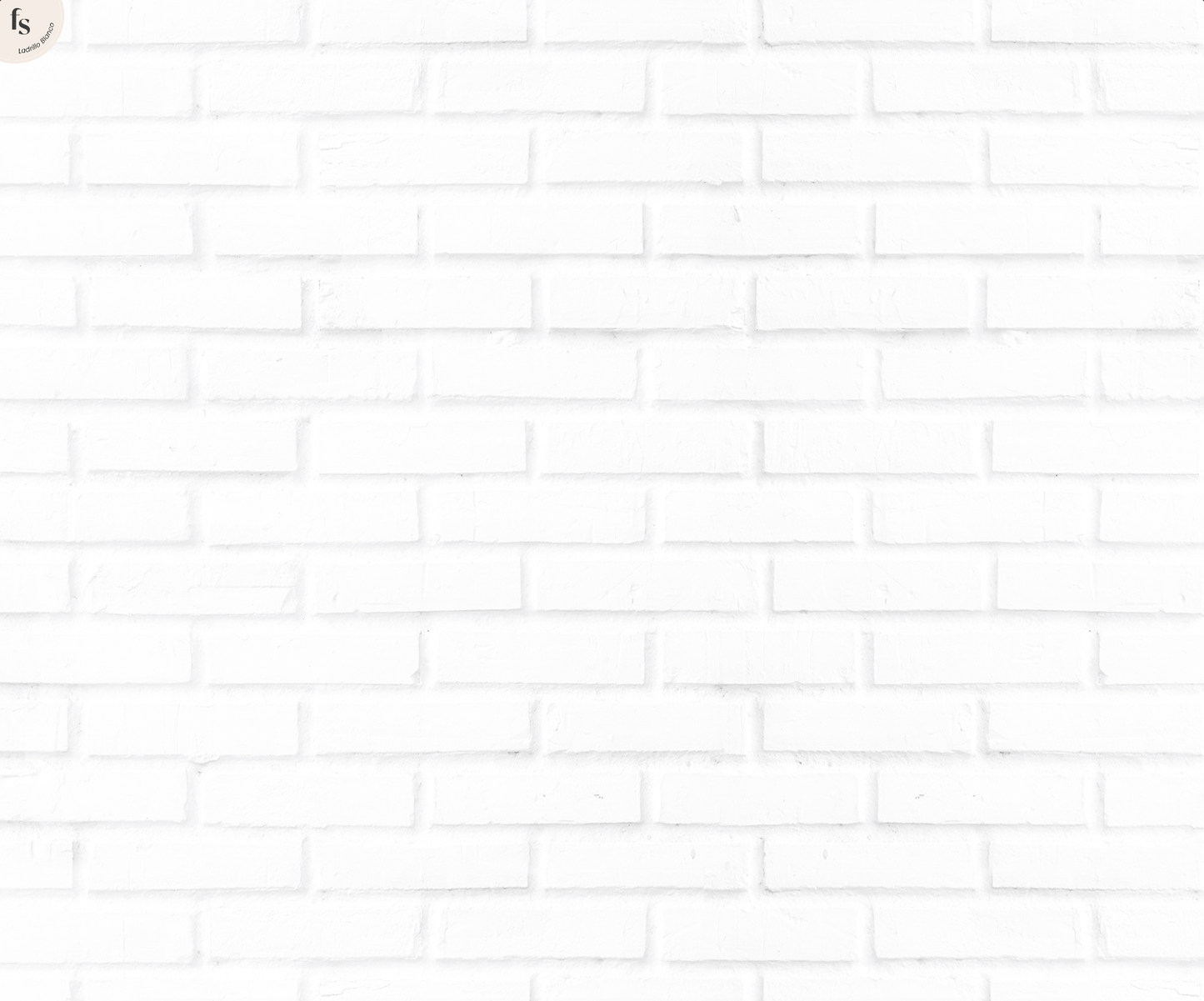 Fondo Ladrillo Blanco Flexible