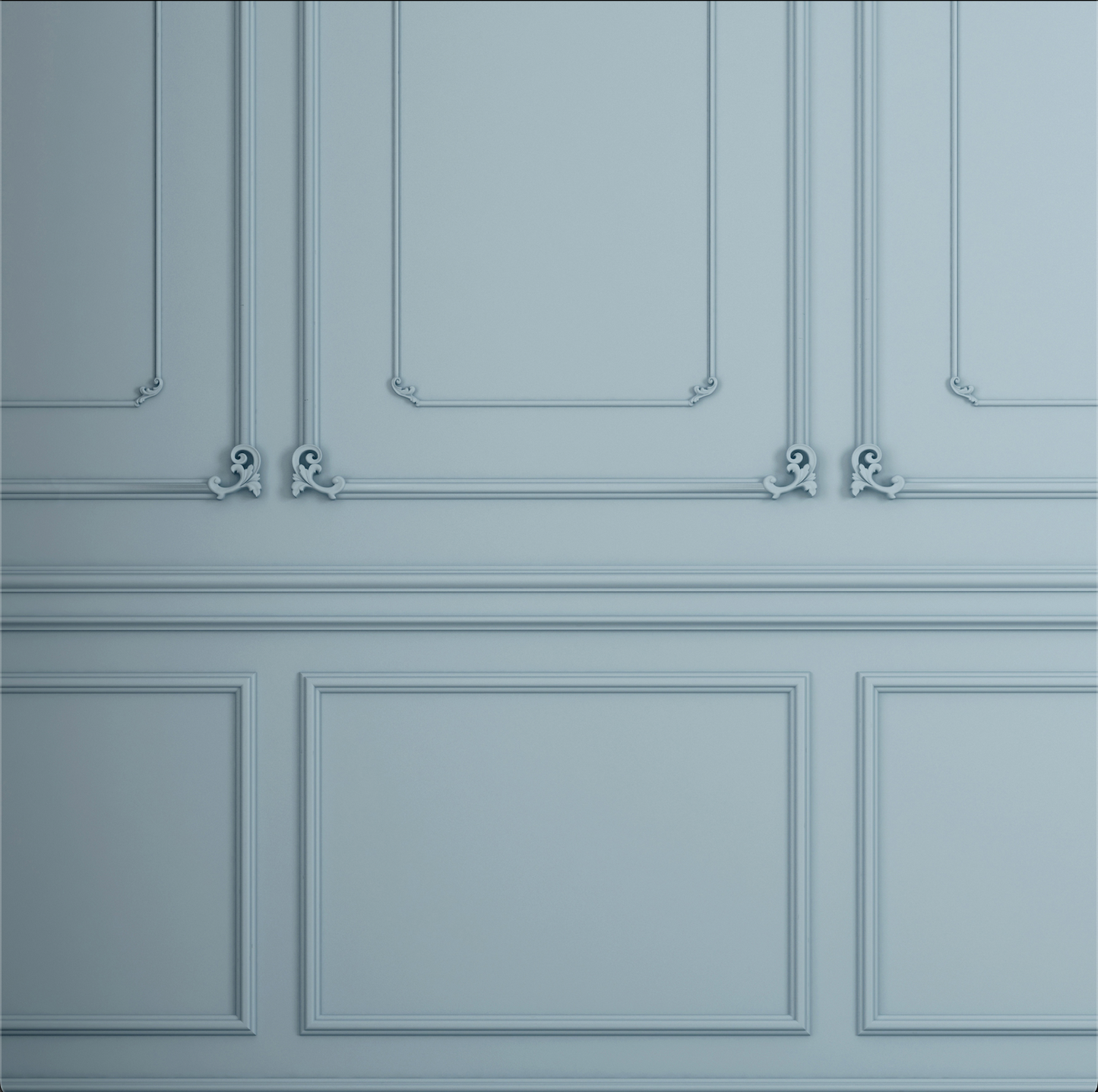 Moldura Vintage Azul