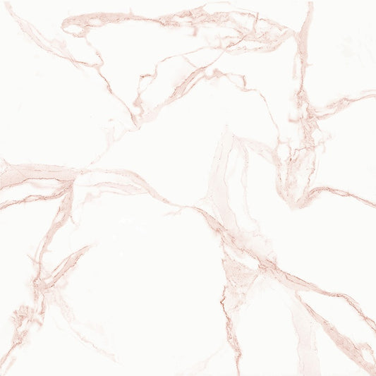 Mármol blanco con rosa