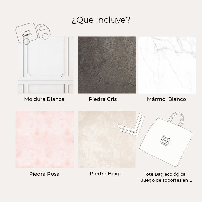 KIT DE FONDOS "MUST-HAVES"