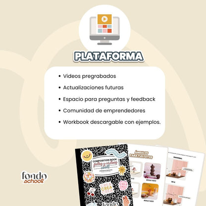 Curso Online Fotos de producto