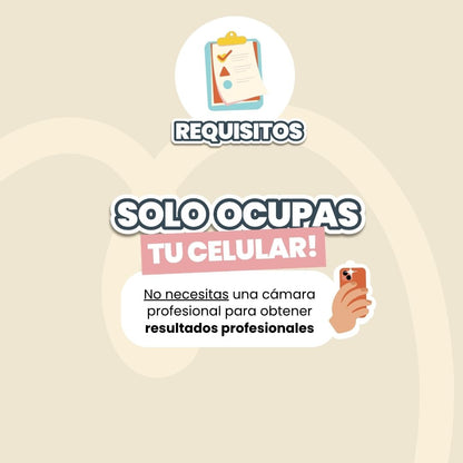 Curso Online Fotos de producto