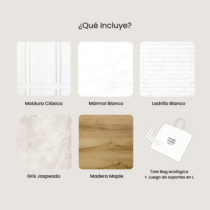 KIT DE FONDOS NEUTROS