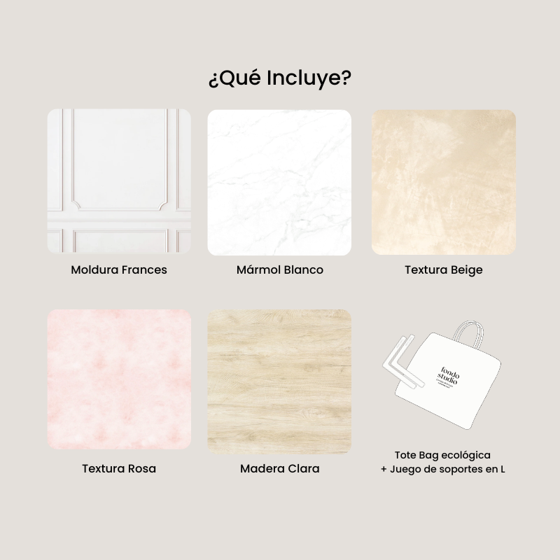 KIT DE FONDOS PARA REPOSTERÍA