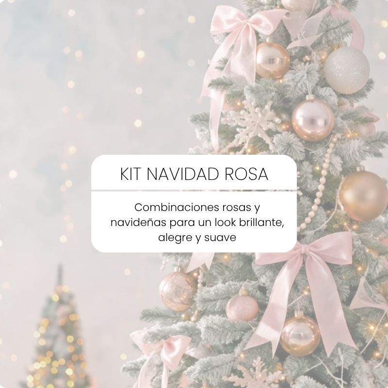 KIT DE NAVIDAD ROSA