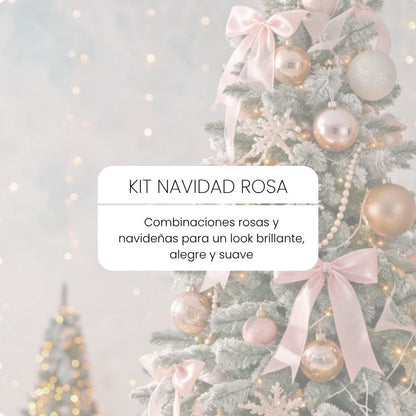 KIT DE NAVIDAD ROSA