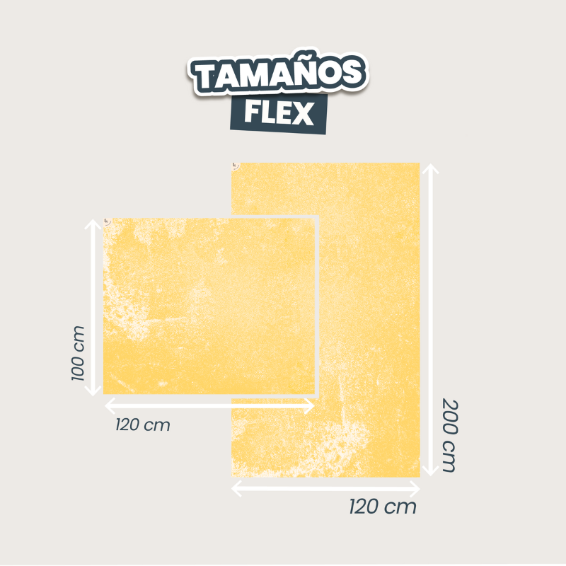 Fondo Estuco Amarillo Flexible