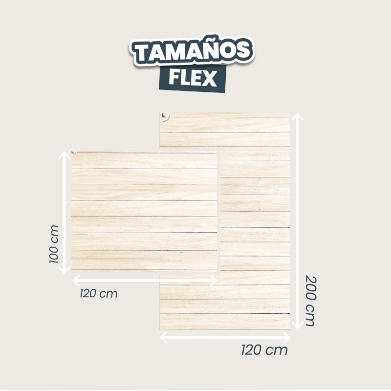 Fondo Madera Natural Flexible