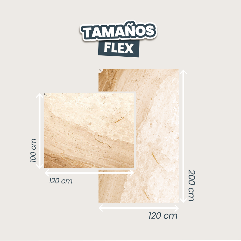 Fondo Marmol Beige Flexible
