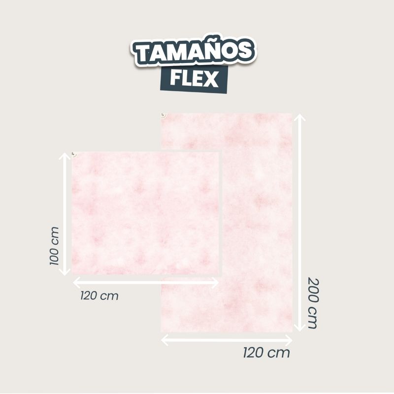 Fondo Textura Rosa Salmon Flexible