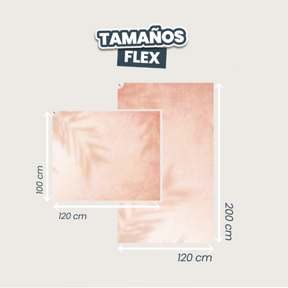 Fondo Sombra Rosa Flexible