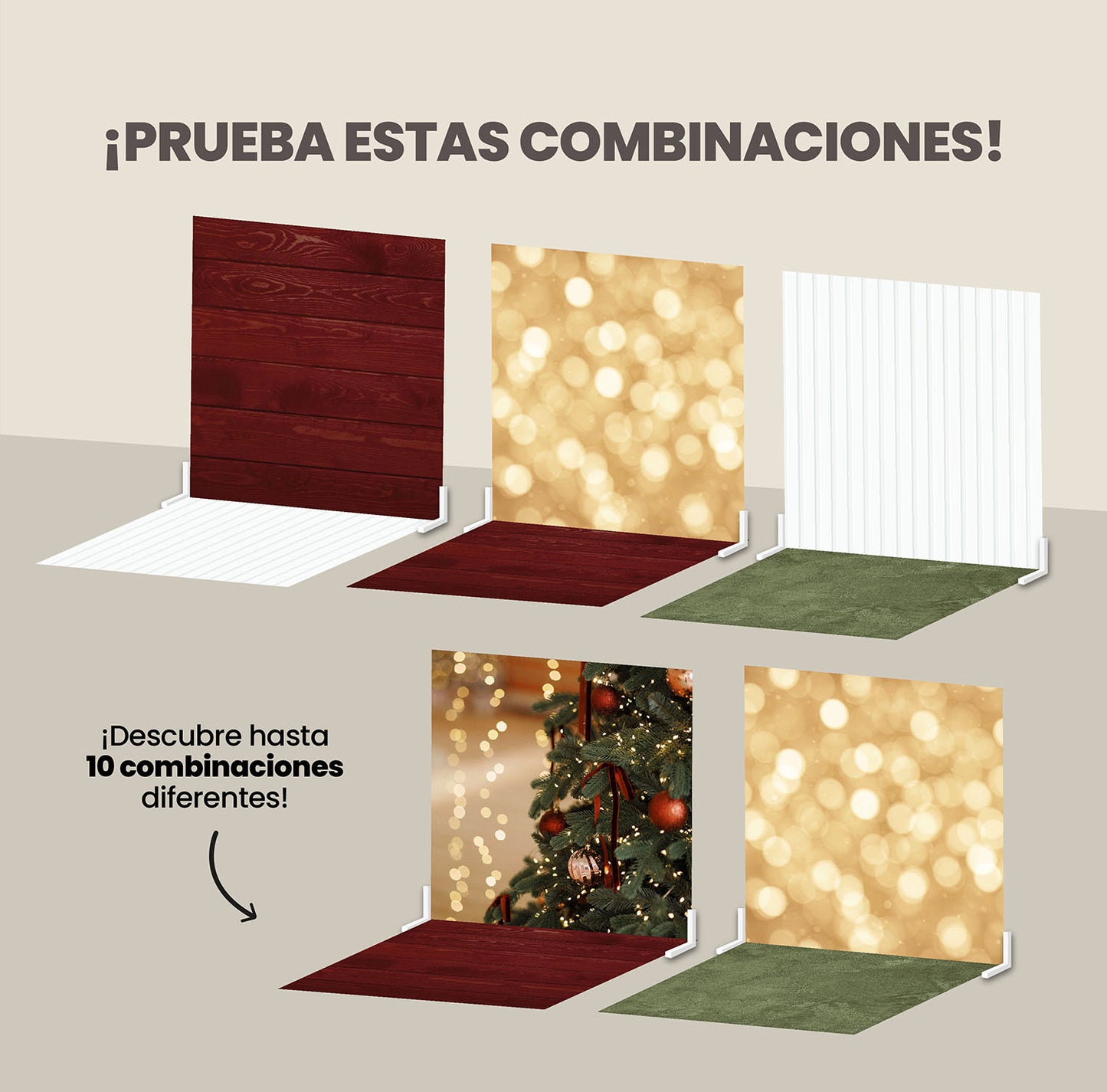 KIT DE FONDOS NAVIDAD