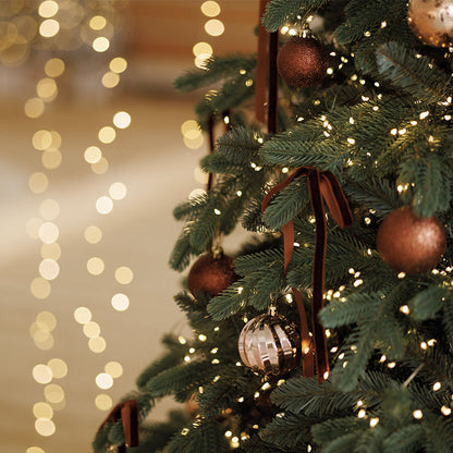 Arbol navideño con luces