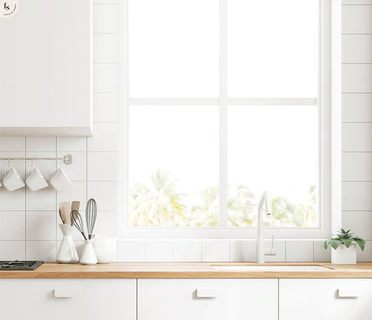 Fondo Cocina con ventana flexible