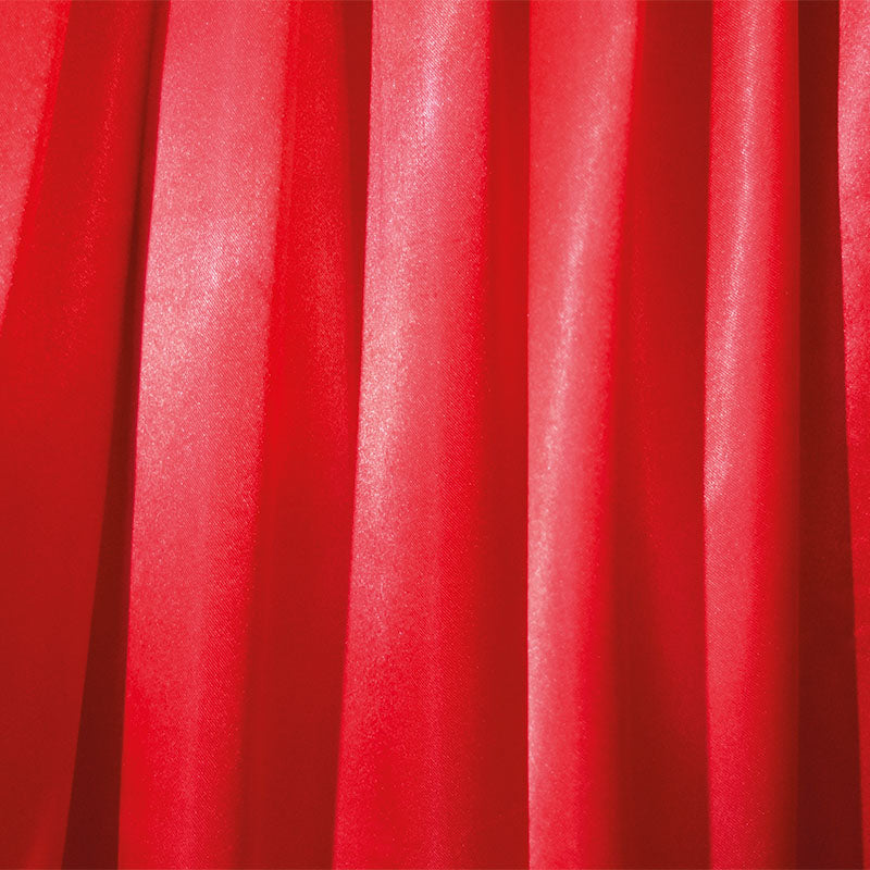 Cortina Roja Brillante