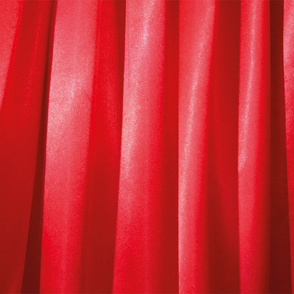 Cortina Roja Brillante