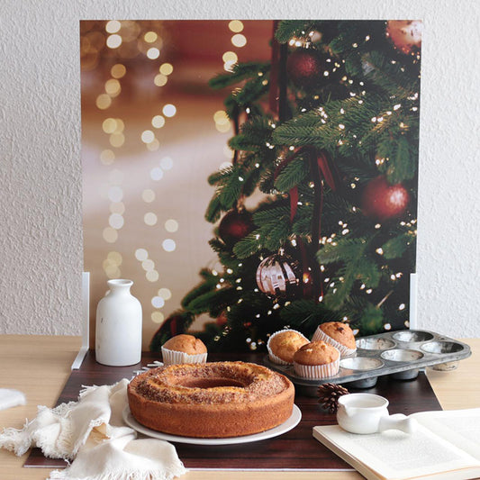 Arbol navideño con luces