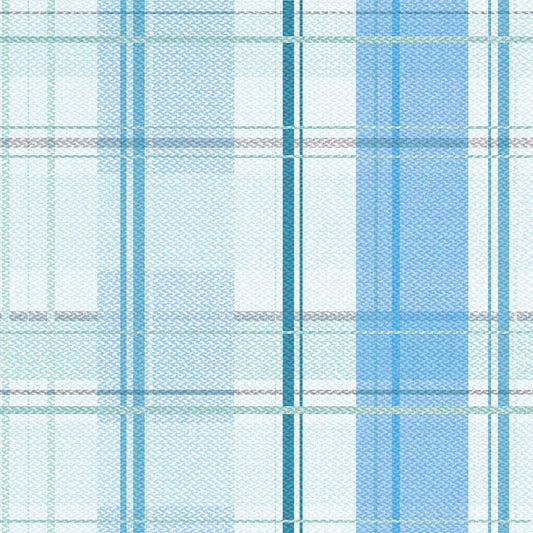 Tartán azul