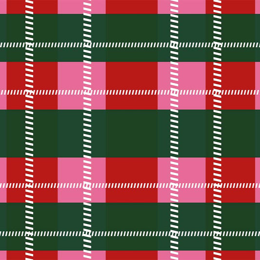 Tartán Colorido Navidad