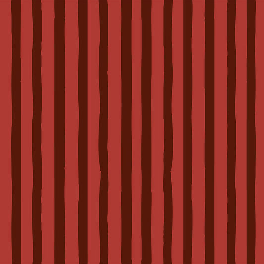 Pared con líneas rojas