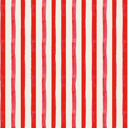 Pared beige con lineas rojas