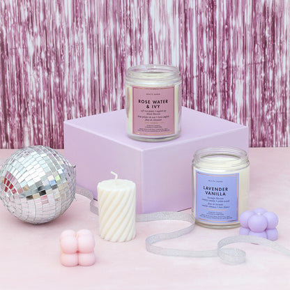 Cortina brillante rosa