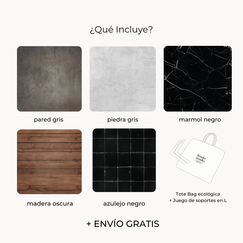 Kit de Fondos "DARK & MOODY"