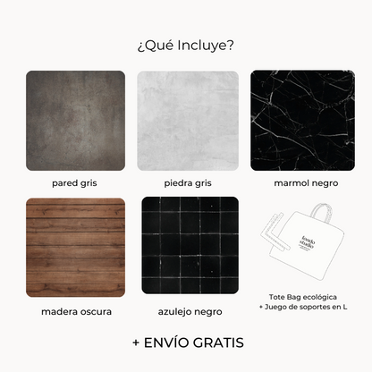 Kit de Fondos "DARK & MOODY"