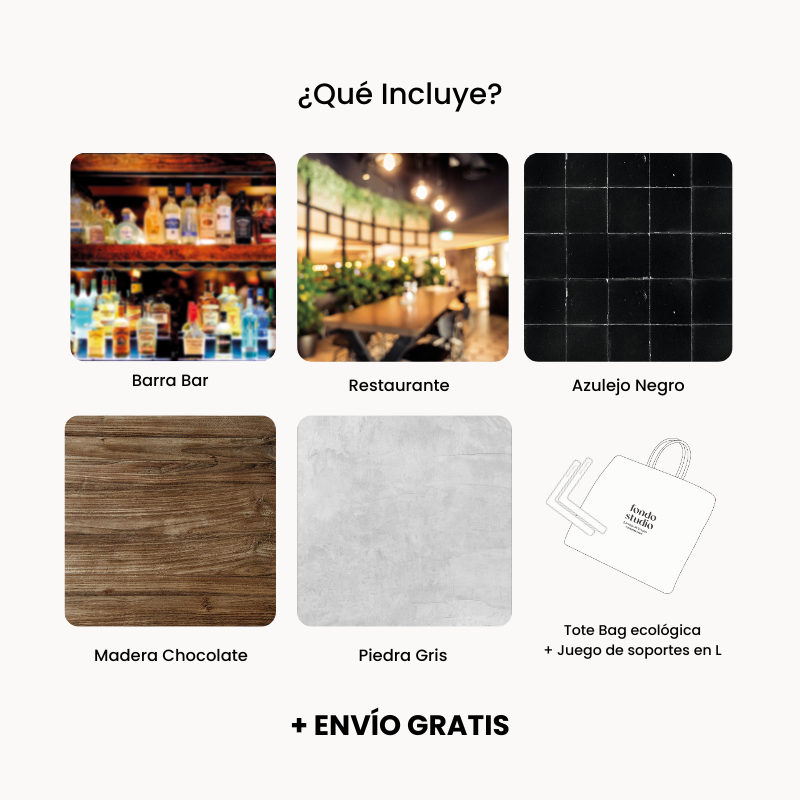 KIT DE FONDOS RESTAURANTE