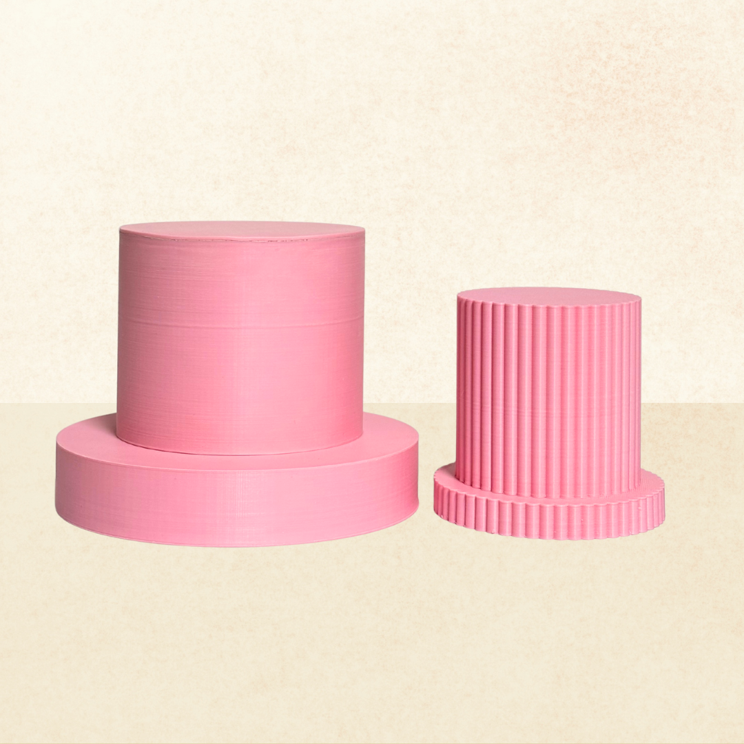 Set de 4 Props rosas