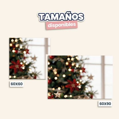 Arbol Ventana Navidad