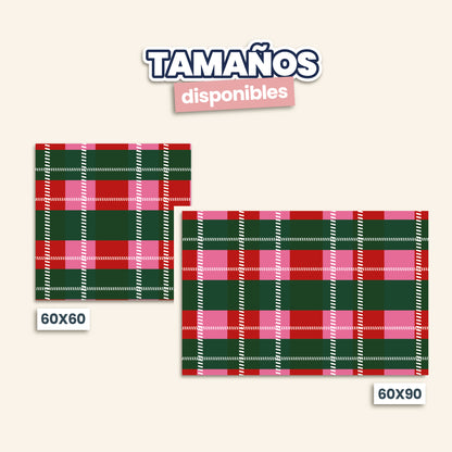 Tartán Colorido Navidad