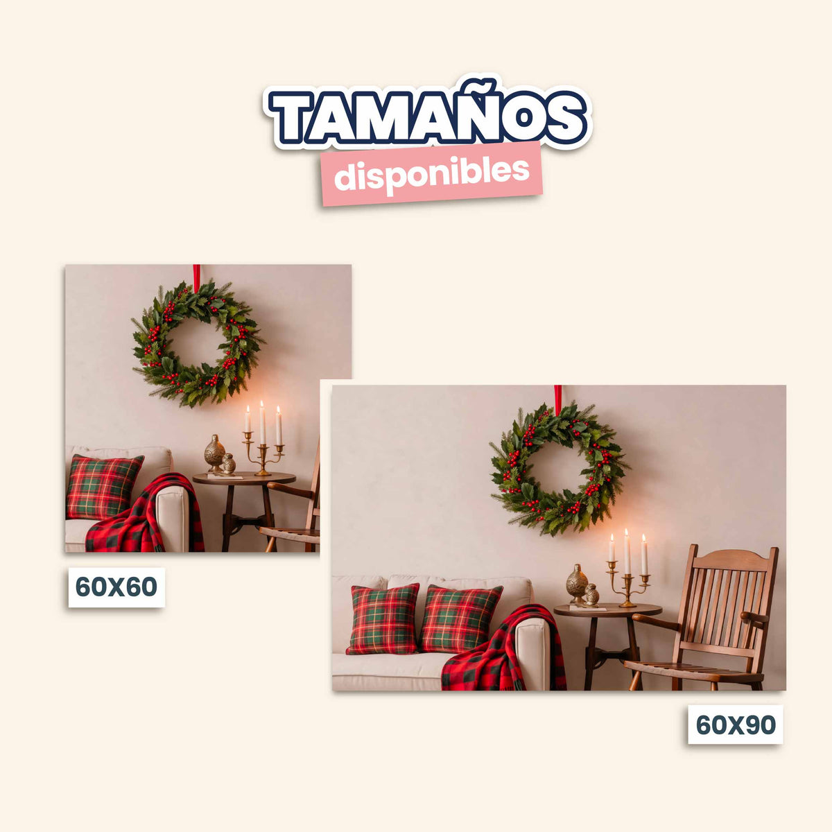 Sala cálida Navidad