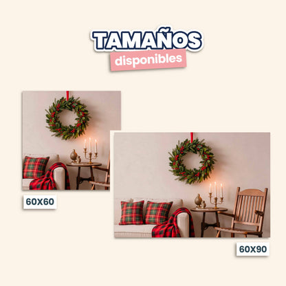 Sala cálida Navidad