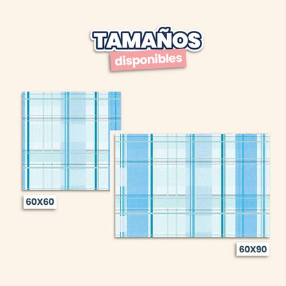 Tartán azul